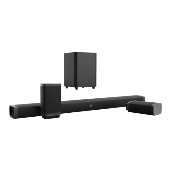 JBL 5.1 SoundBar Manual