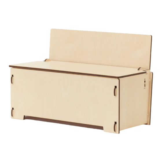 Totem PLYROOM Panca Bambina Assembly Instructions