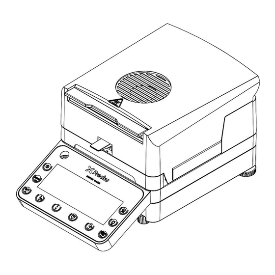 Precisa 530 PBM Quick Start Manual