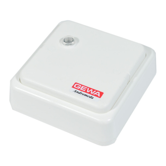 Gewa Andromeda REC4 User Manual