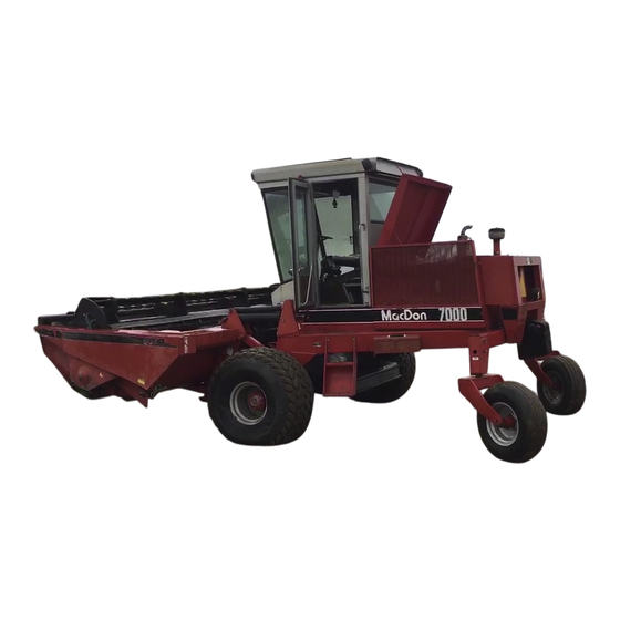 MacDon 7000 Operator's Manual