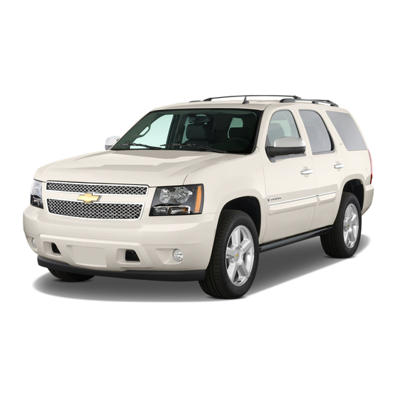 Chevrolet SUBURBAN - 2011 Owner's Manual