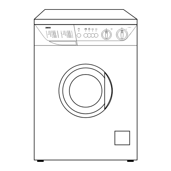 Zanussi F 505 Instruction Booklet