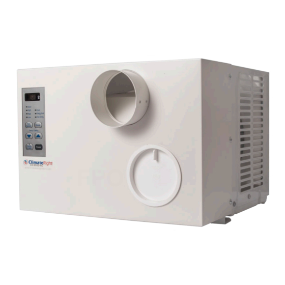 ClimateRight CR-5000-AC Manuals