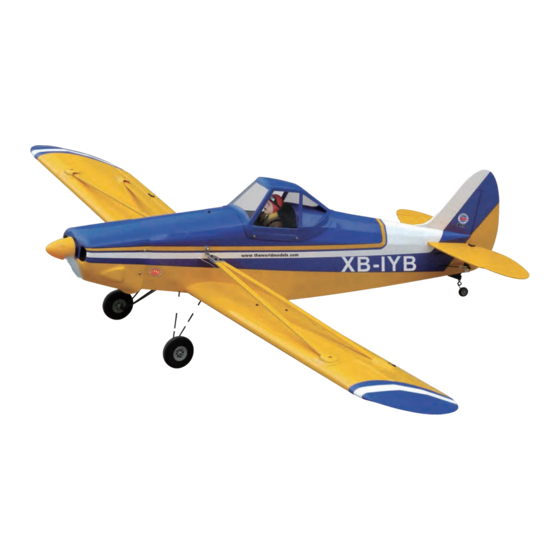 THE WORLD MODELS 1/6 PIPER PA-25 PAWNEE Instruction Manual