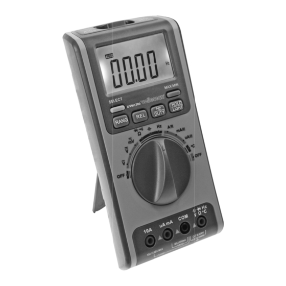 Velleman DVM1200 User Manual