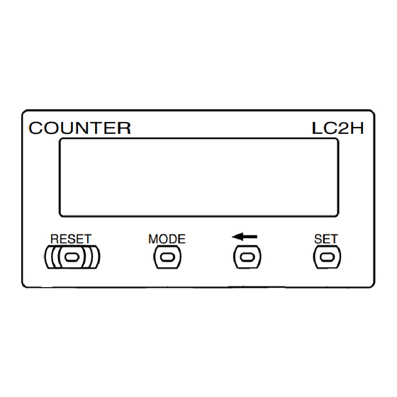 Panasonic LC2H Manual