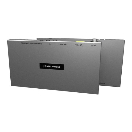 HDanywhere XTND 4K 40 Product Manual