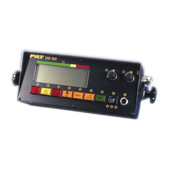 PAT DS150 Service Manual