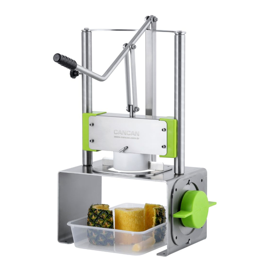 Cancan PINEAPPLE PEELER User Manual