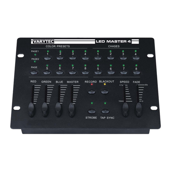 Varytec LED Master 4 User Manual