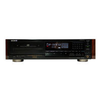 Sony CDP-337ESD Service Manual