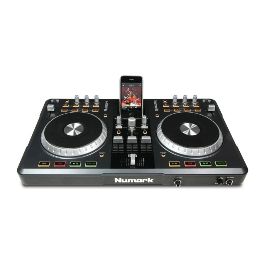 Numark iDJ3 - Digital DJ System Manual