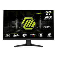 MSI MAG 274QF X24 User Manual