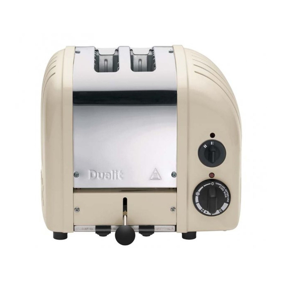 Dualit AWS Instruction Manual & Guarantee