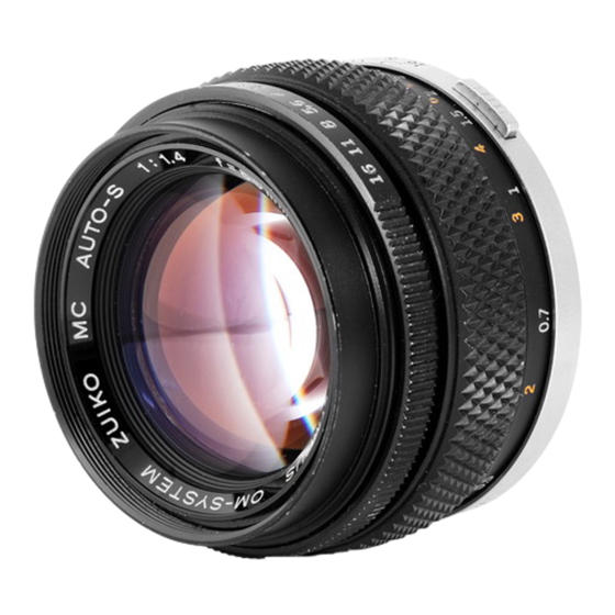 Olympus ZUIKO AUTO-S Specification