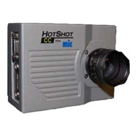 NAC Image Technology Hot Shot SC User Manual