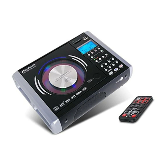 DJ-Tech cd encoder 10 User Manual