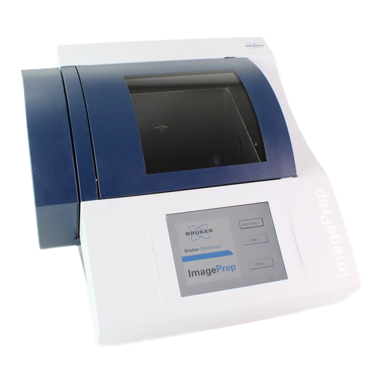 Bruker ImagePrep User Manual