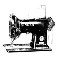 Singer 151W1 Parts List