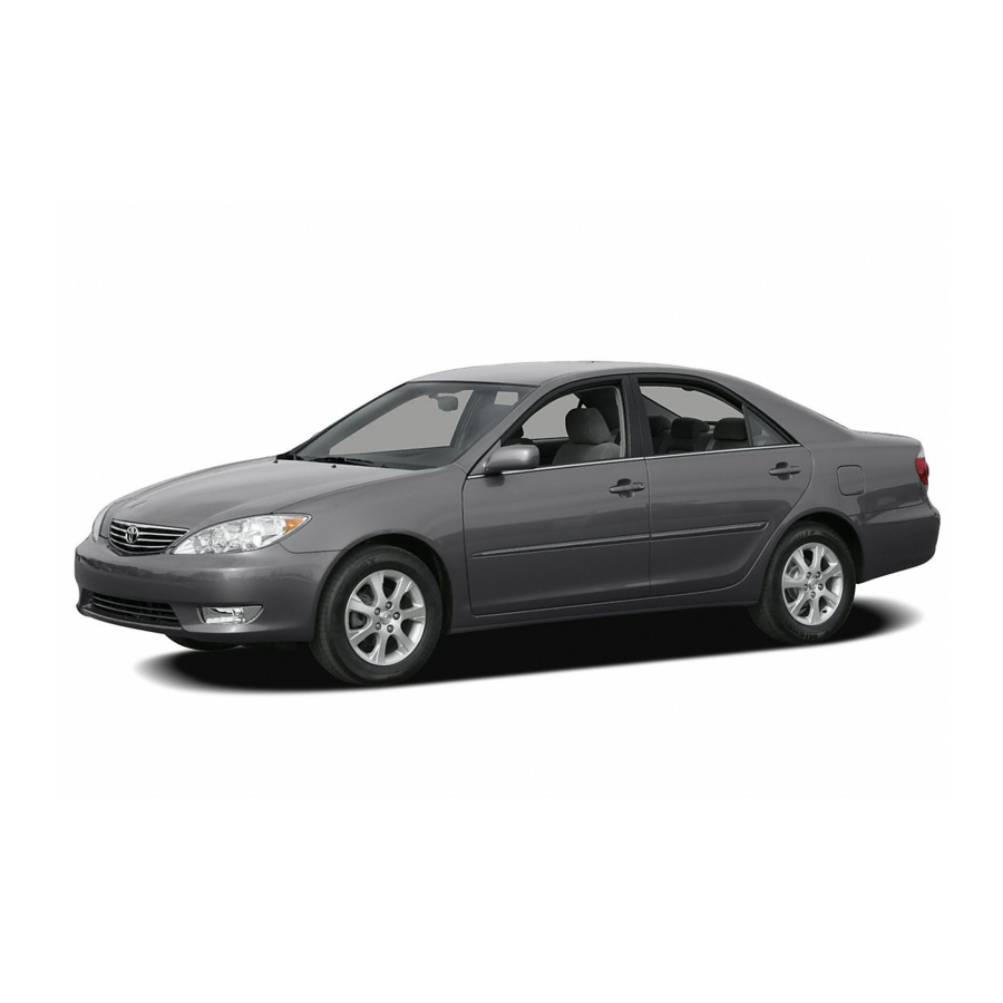 Toyota CAMRY 2006 Pocket Reference Manual