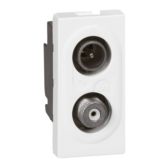 LEGRAND TV/SAT Manual