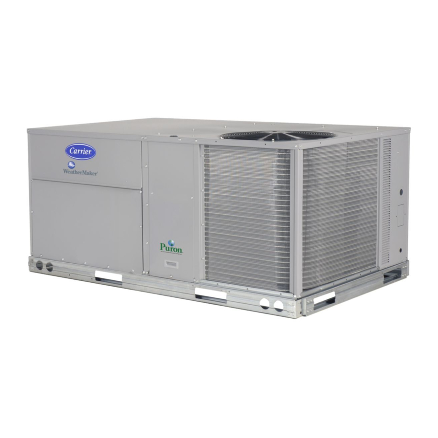 Carrier EconoMiser 2 Manuals