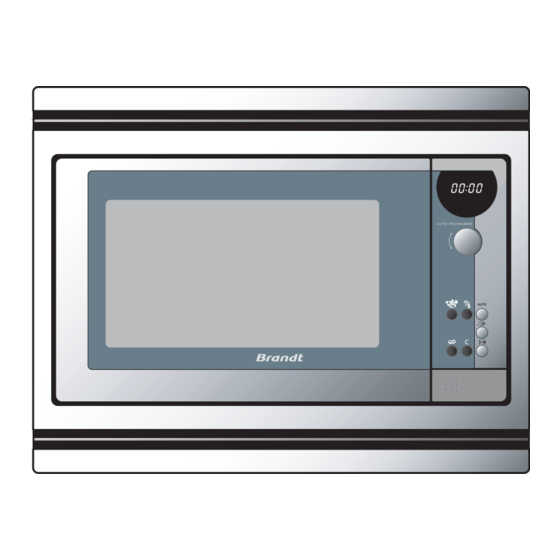 Brandt ME 430 Operating And Installing Instructions