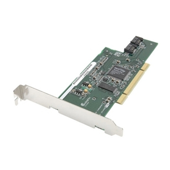 Adaptec SATAConnect ASH-1205SA Installation Manual