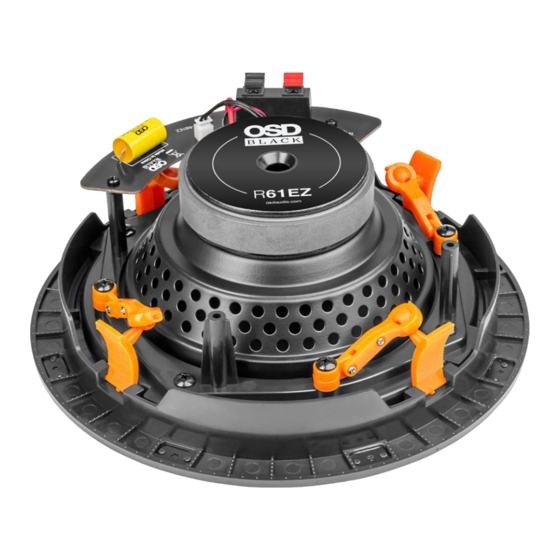 OSD Audio BLACK EZ Series Install Manual