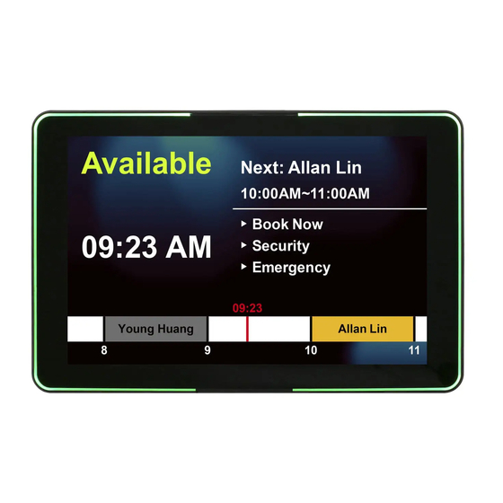 Winmate W10RK3S-PCH2LB Quick Start Manual