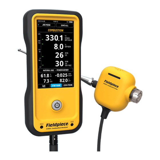 Fieldpiece CAT85K2 Operator's Manual