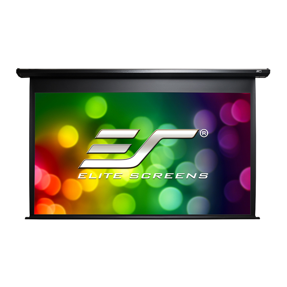 Elite Screens Spectrum Series User Manual