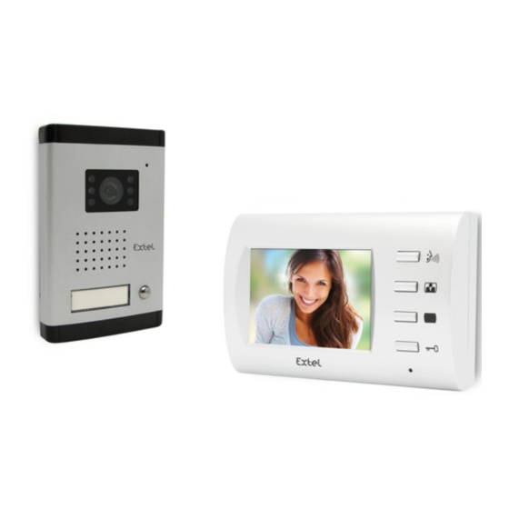 Extel WEVP 629 E Installation And User Manual