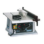 Draper TABLE SAW Instructions Manual
