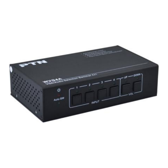 PTN WVG4A User Manual