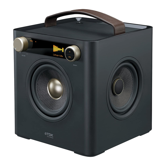 TDK Sound Cube User Manual