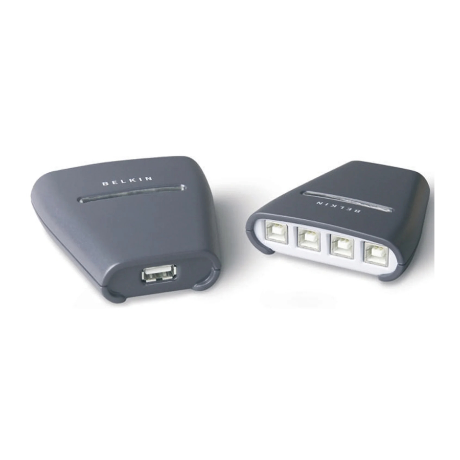 Belkin F1U201VEA1 Quick Installation Manual
