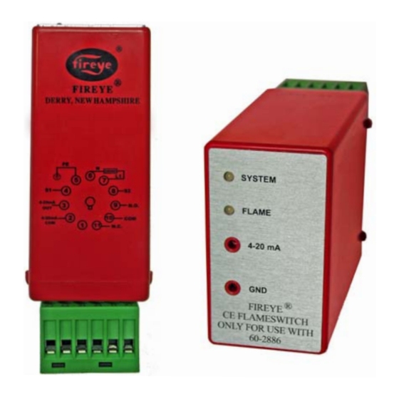 Fireye MBCE-110FR Manual