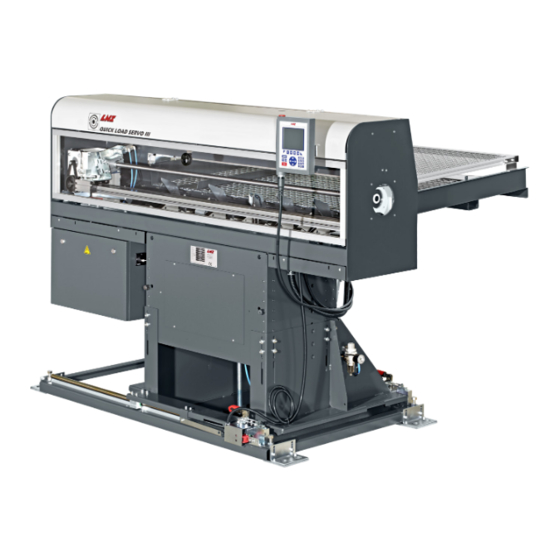 LNS QUICK LOAD SERVO S3 T BARFEED Service Manual