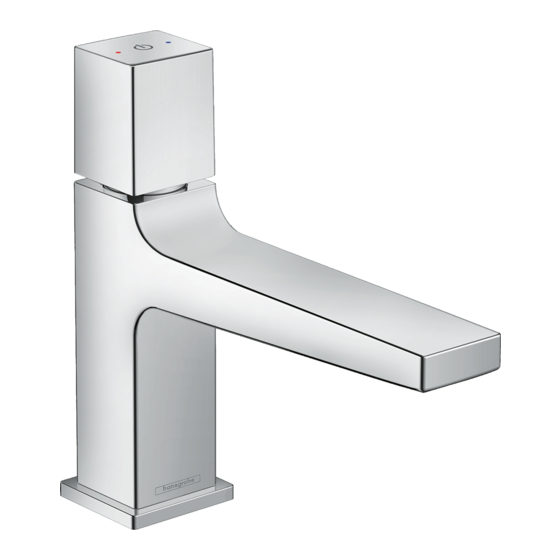 Hans Grohe Metropol Select 100 32570000 Instructions For Use/Assembly Instructions