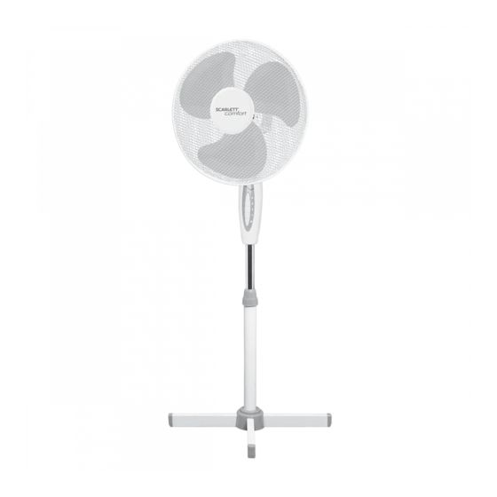 Scarlett comfort SC-SF111B22 Instruction Manual