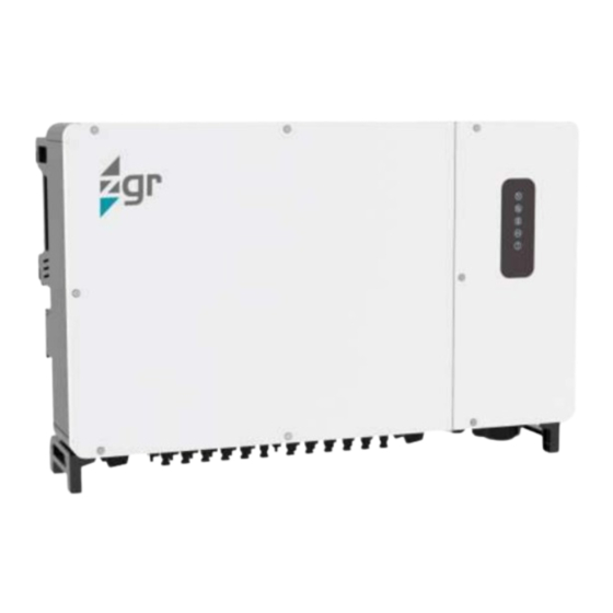 ZIGOR ZGR SOLAR STR 250 Operation Manual