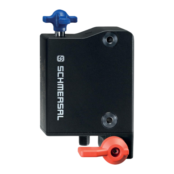 schmersal AZM300B-ST-SD2P-T Instructions For Operation Manual