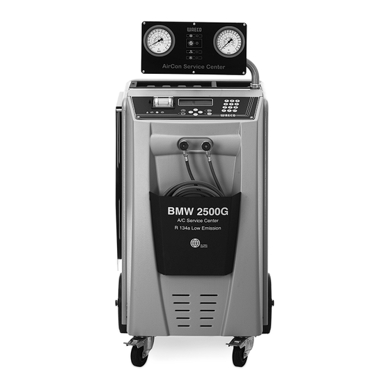 Waeco AirCon Service Center BMW 2500G Operating Manual