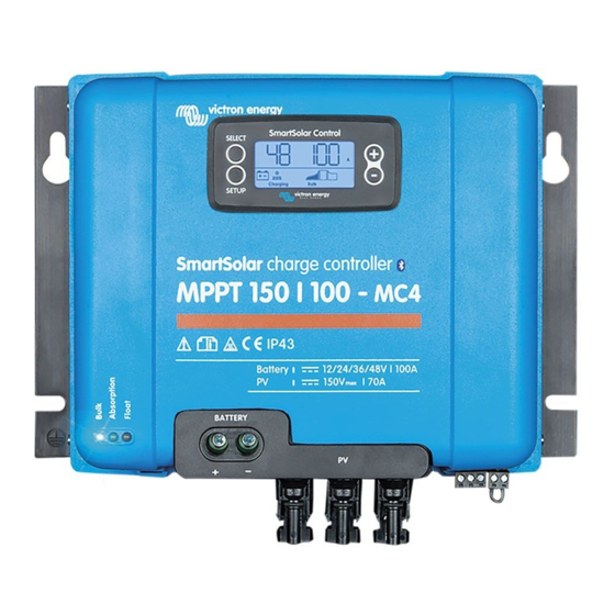 Victron energy MPPT 150/60-MC4 Manual