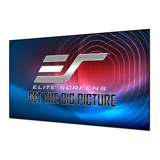 Elite Screens Aeon CineGrey 3D AR150H-AT User Manual
