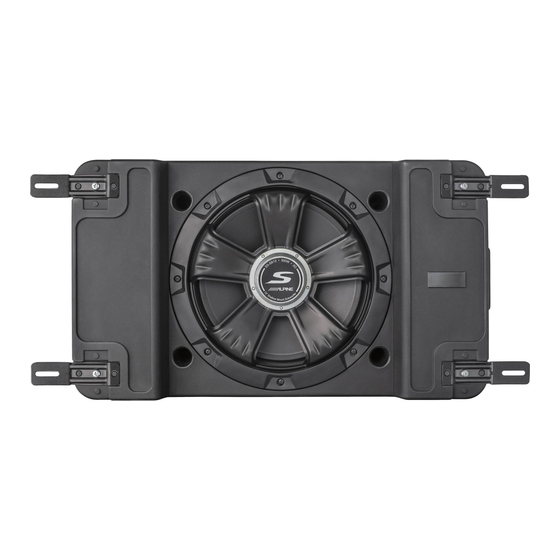 Alpine S Series Install Manual