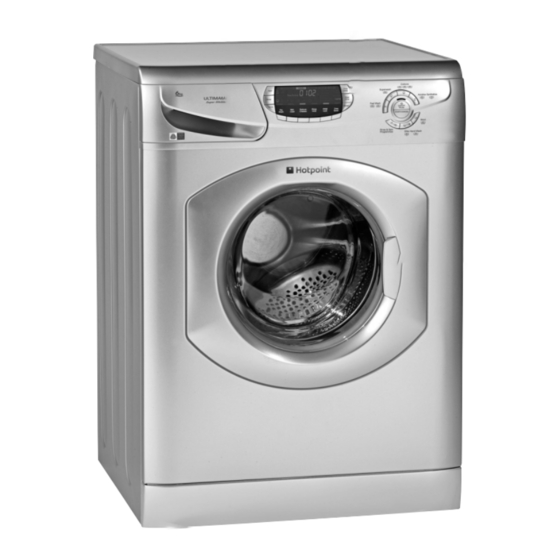 Hotpoint WF760 Installation And Troubleshooting Manual