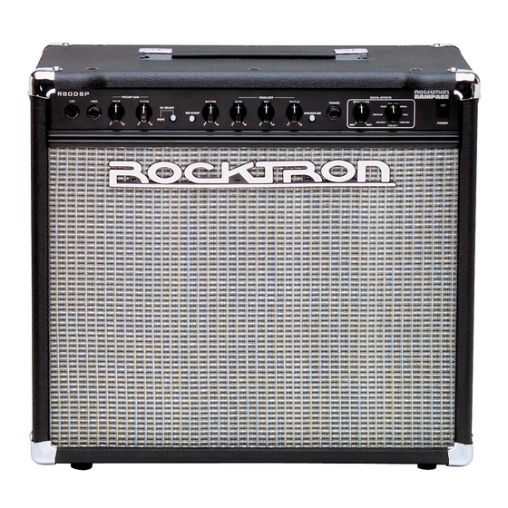 Rocktron Rampage R80DSP User Manual
